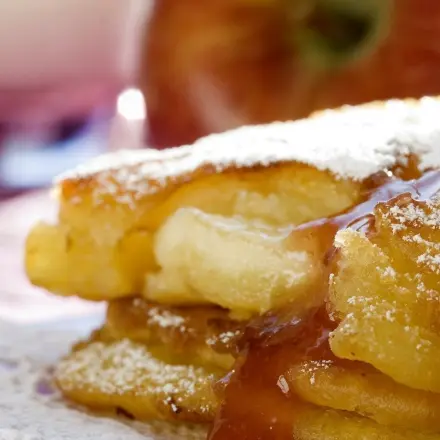 Feine Apfelküchlein