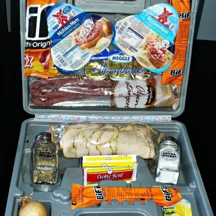 Männergeschenk: "Wurstkoffer"