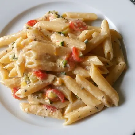 Zucchini-Carbonara
