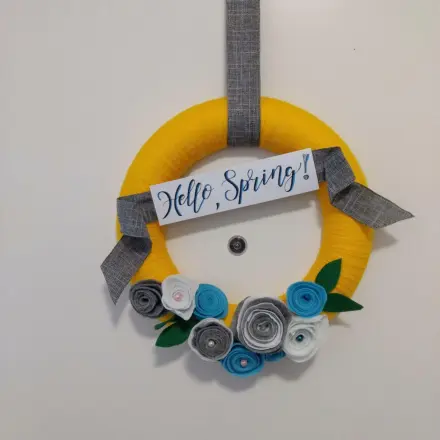 Bote des Frühlings - mein neuester Türkranz