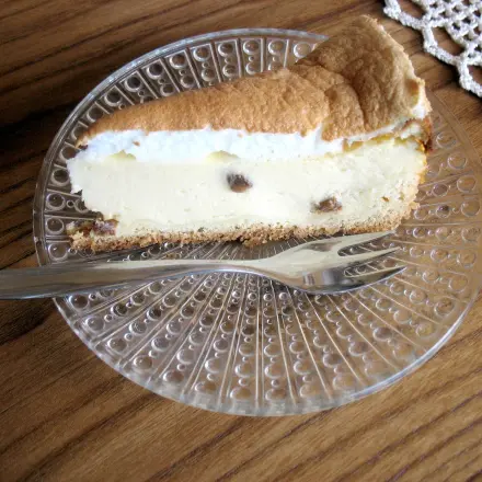 Quark-Schmand-Torte mit Baiserhaube