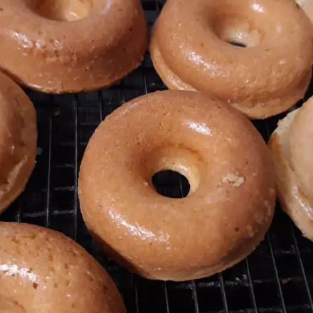 Bananen-Apfel-Donuts ohne Zucker