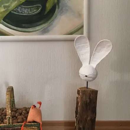 Osterhase - schöne Dekoidee zu Ostern