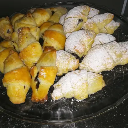 Süße Schmalzkipferl