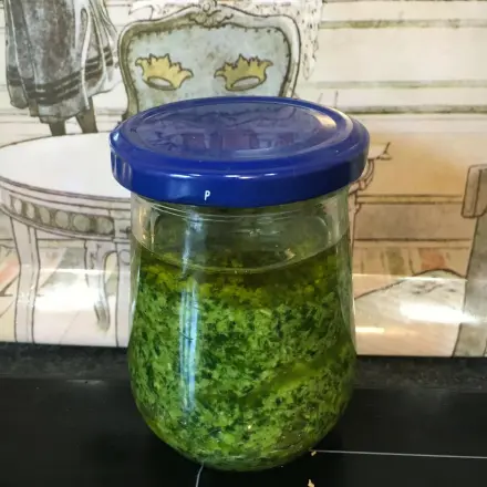 Bärlauchpesto -  einfach & lecker