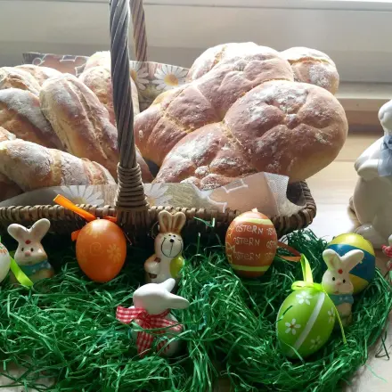 Schmand-Brötchen mit Übernachtgare