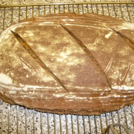 Sauerteig-Roggenmischbrot