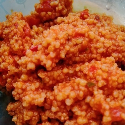 Tomaten-Paprika-Couscous