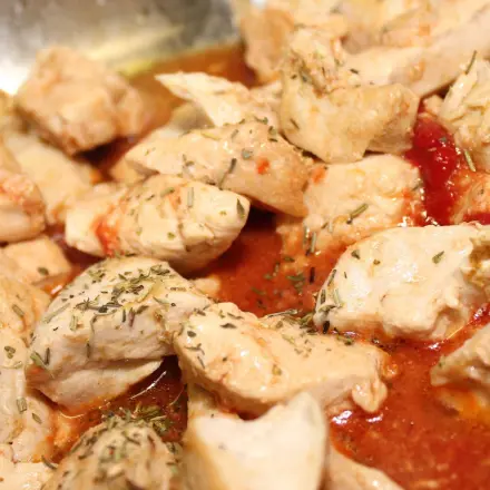 Nie mehr trockenes Hühner- oder Putengeschnetzeltes