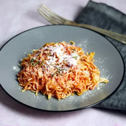 Studenten-Tomatennudeln