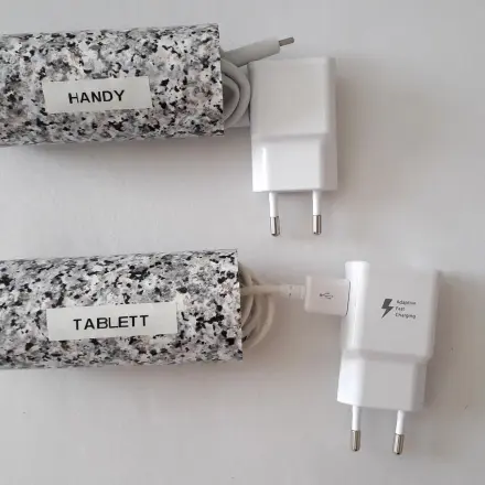 Ladekabel gut verstauen