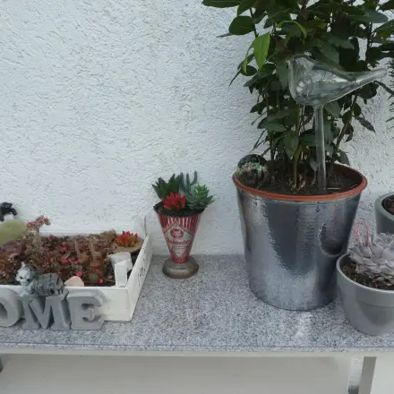 Wasser- oder Rostflecken auf Granitfliesen im Außenbereich vermeiden