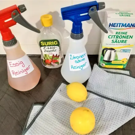 Putzmittel selbst herstellen – 5 Hausmittel ersetzen alle Reiniger