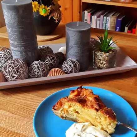 Apfelkuchen - sehr saftig und lecker