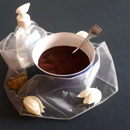 Kaffee-Peeling
