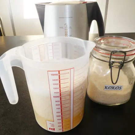 Kokosmus, Kokosmehl und Kokosmilch selbst herstellen