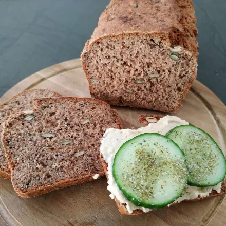 Das einfachste Vollkornbrot der Welt - ohne Gehzeit
