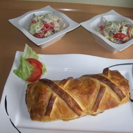 Schweinefilet im Blätterteigmantel