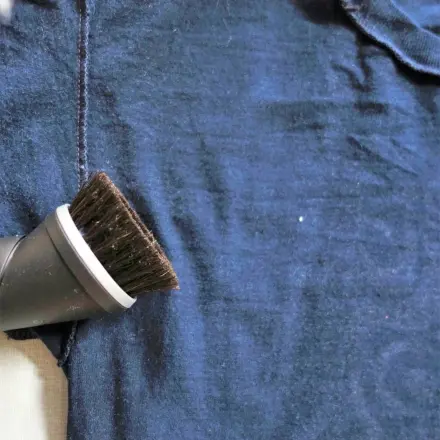 Staubsauger als Fusselbürste