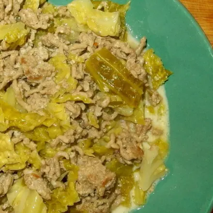 Leckere Wirsingpfanne