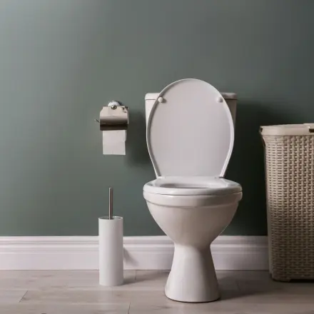 WC und Bad sauber, man riecht es!