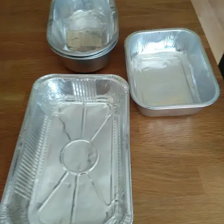 Alu-Schälchen recyceln