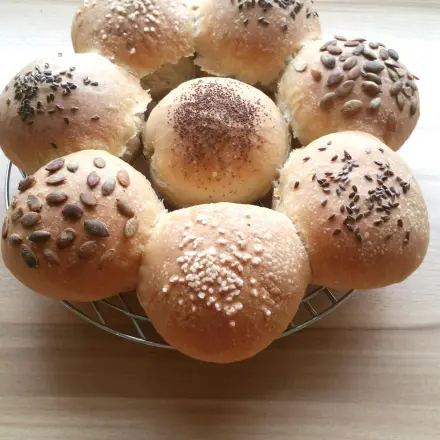 Brötchen-Blume