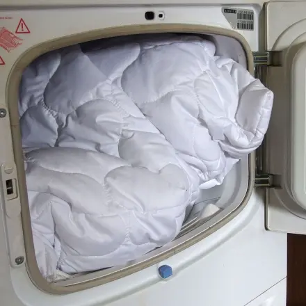 Kopfkissen im Trockner "voluminieren"