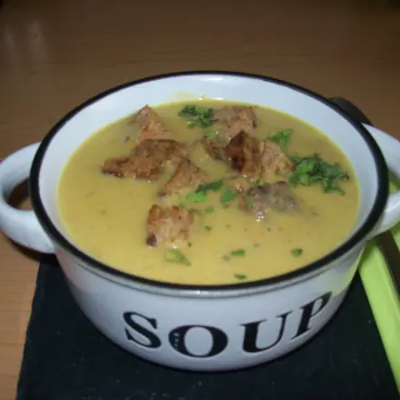 Pikante Kartoffelsuppe
