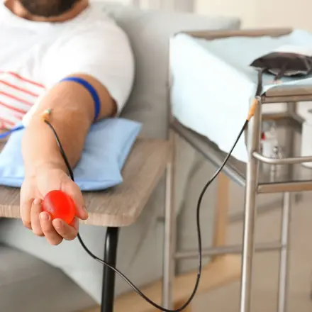 Blut spenden und Leben retten