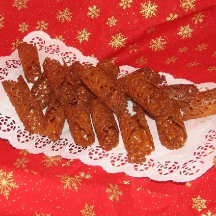 Karamellröllchen mit Vanillesahne & Affogato al caffe