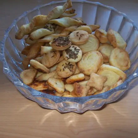 Herzhafte Knabbereien selbstgemacht