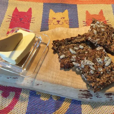 Knäckebrot mit mediterranem Touch