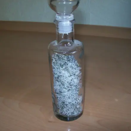 Dessert-Zucker mit Minze herstellen