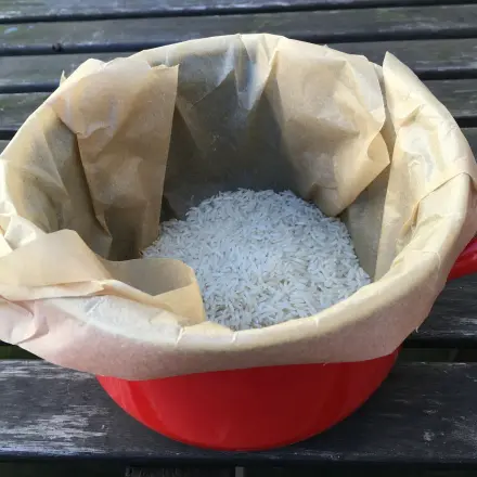 Reis mit Kruste (Tahdig) kochen ohne Anbrennen