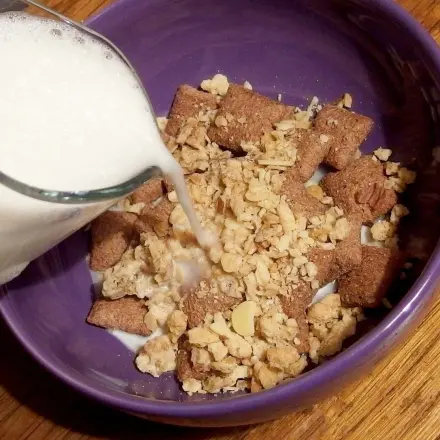 Kleine Mengen Milch energiesparend erhitzen