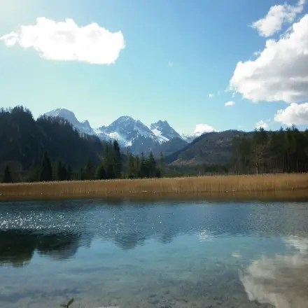 Herrliches Wetter: Sonne und Natur alleine genießen