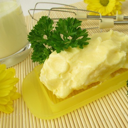 Abgelaufene Butter