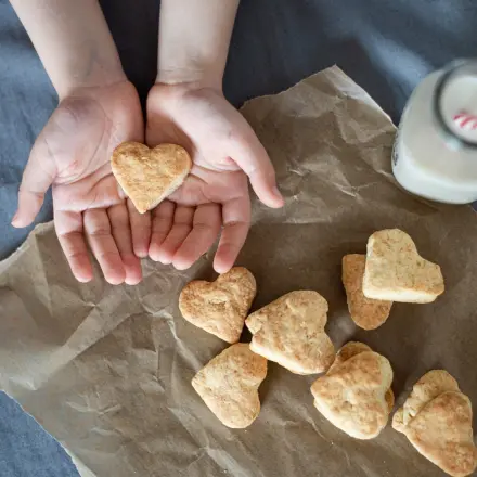 Schnelle und einfache Plätzchen aus nur drei Zutaten