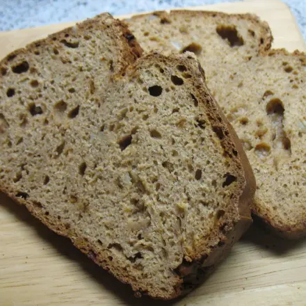 Roggen-Dinkel-Vollkornbrot ohne Hefe