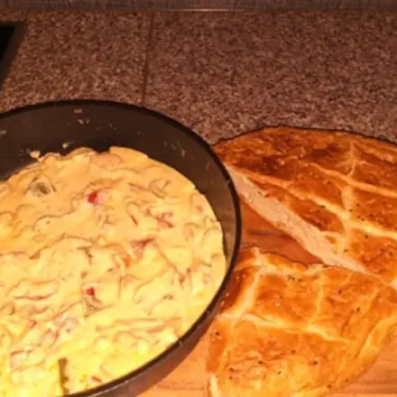 Schnelle Paprika-Schmand-Pfanne