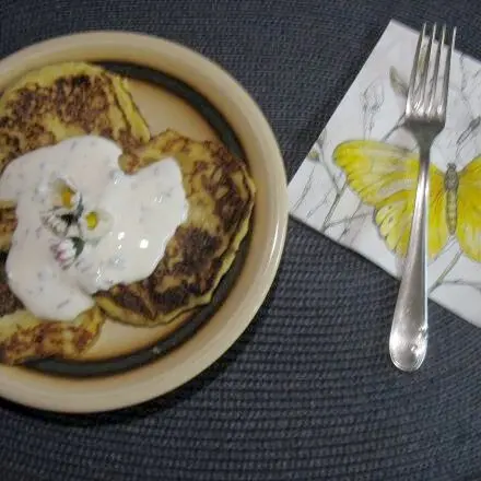 Kleine Kartoffel-Pfannenkuchen