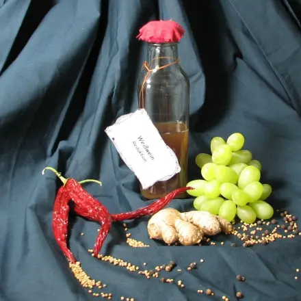 Weißweinreduktion für helle Saucen