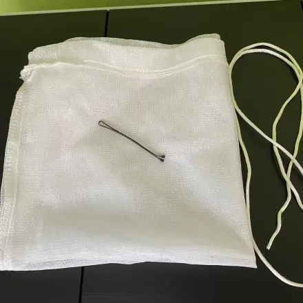 Band vom Obst- & Gemüsenetz wieder einfädeln