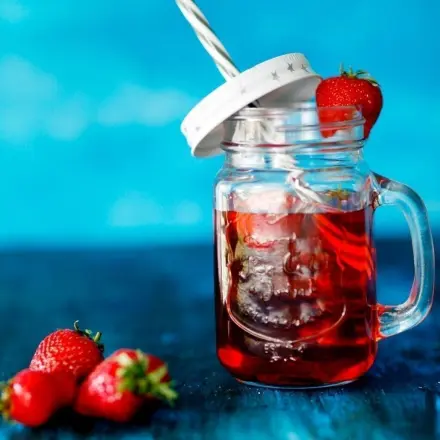 Erdbeerlimes selber machen