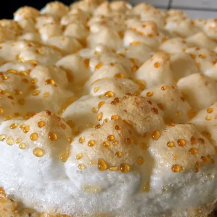 Stachelbeerkuchen mit Baiser