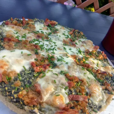 Leckere Gemüsequiche mit Giersch