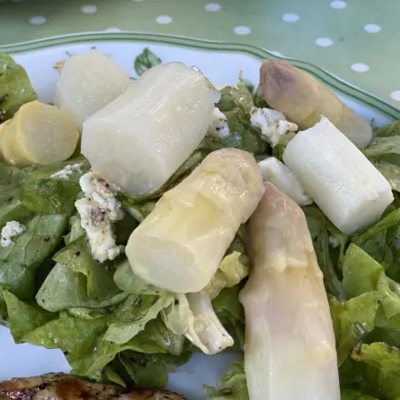 Spargelbeilage - schnell und einfach