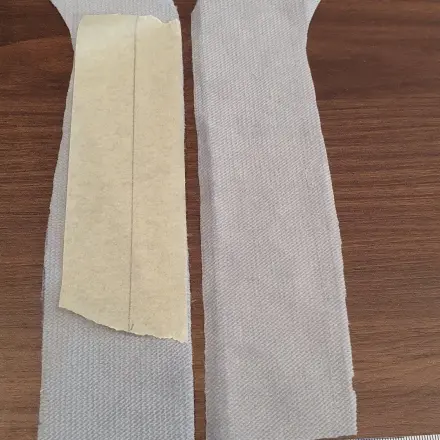 Rutschige Stoffe leichter zusammennähen