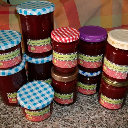 Sauerkirschmarmelade kochen